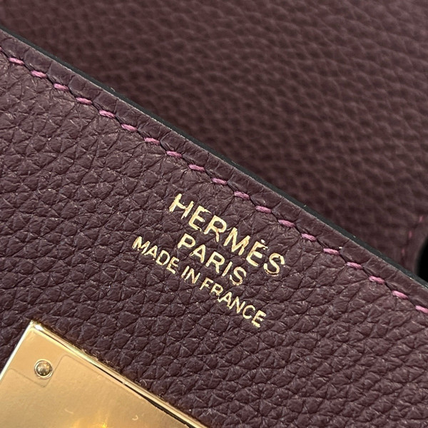 Hermès Roulis Birkin 30 cm Togo Leather Gold Hardware
