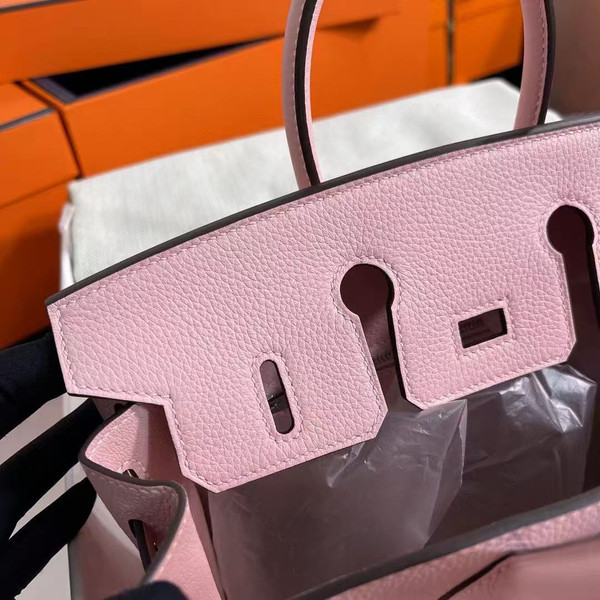Hermes Sakura Pink Birkin 25 cm Togo Palladium Hardware