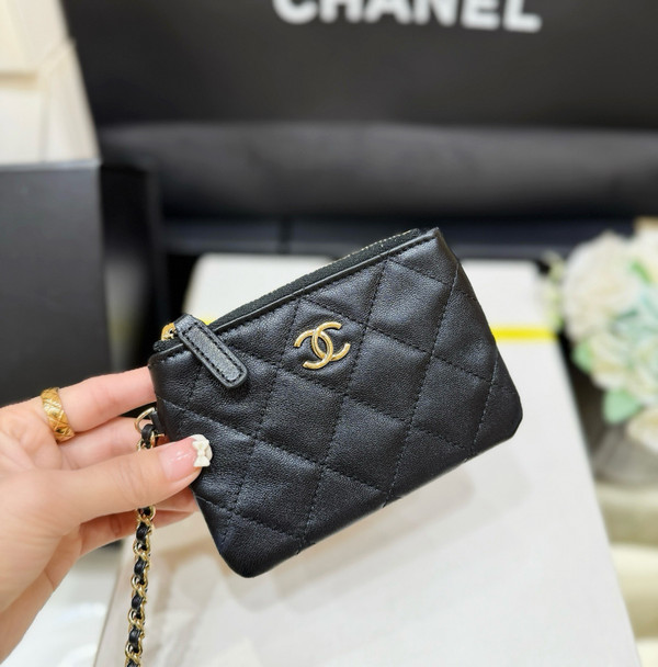 CHANEL SPRING-SUMMER 2025   CLUTCH WITH CHAIN