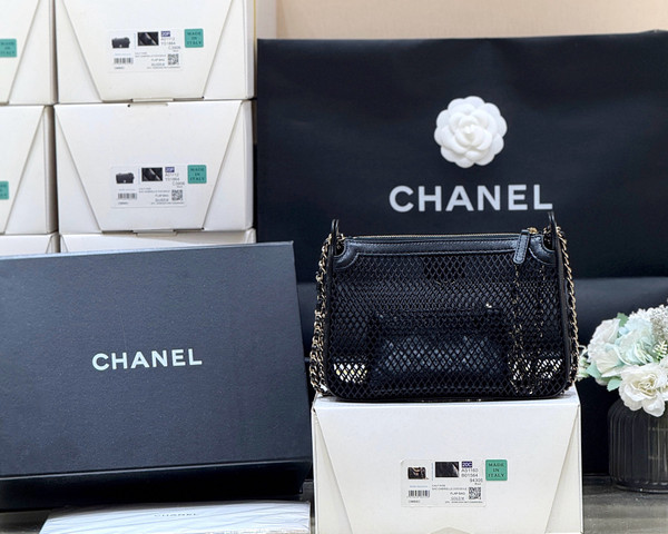 CHANEL SPRING-SUMMER 2025   CLUTCH WITH CHAIN