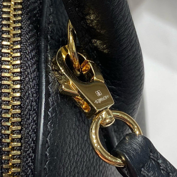 Hermes Bolide 1923 mini bag Evercolor Black
