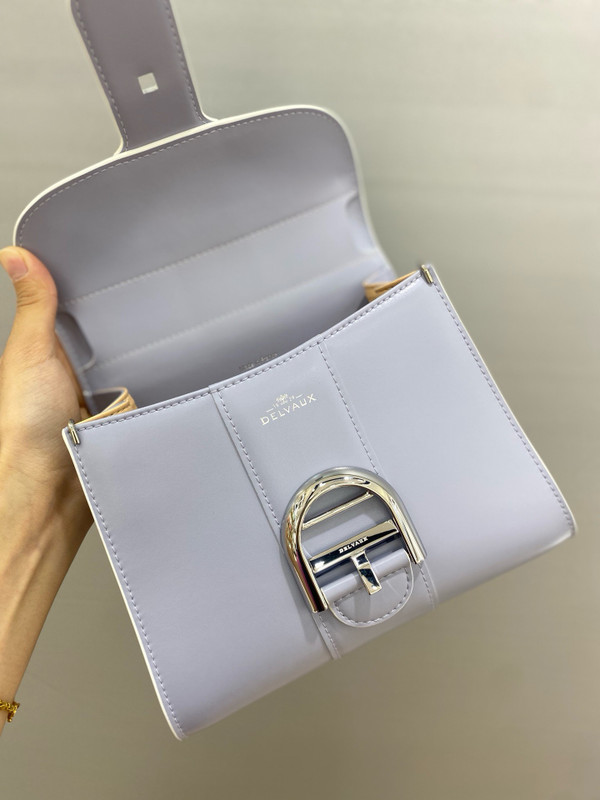 DELVAUX Brillant Mini Rodeo Calf Lavender