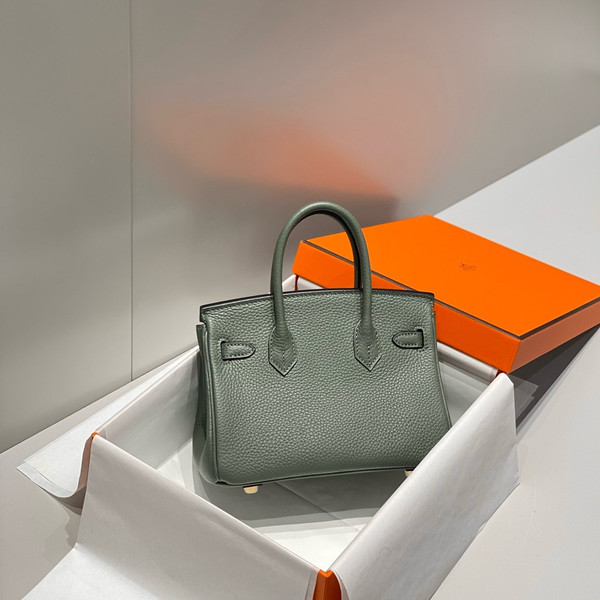Hermès Birkin 20  Almond Togo Leather Gold Hardware