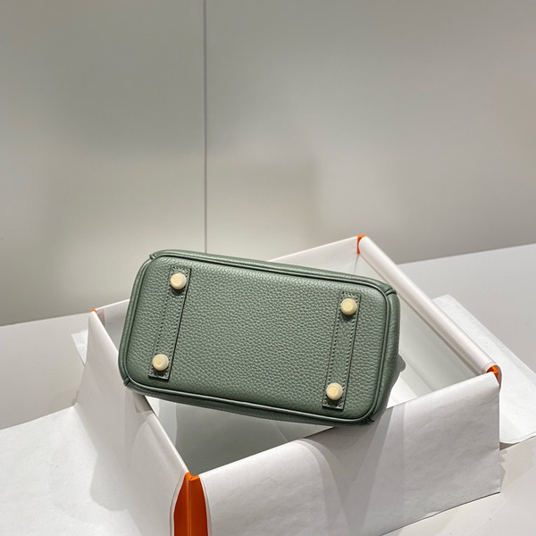 Hermès Birkin 20  Almond Togo Leather Gold Hardware