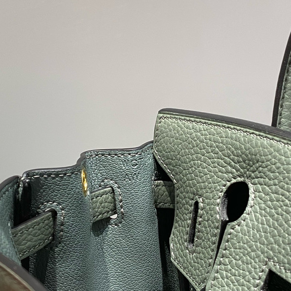 Hermès Birkin 20  Almond Togo Leather Gold Hardware