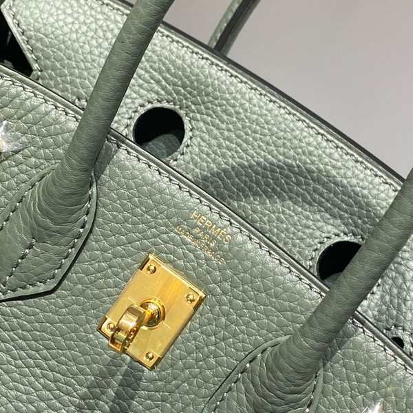 Hermès Birkin 20  Almond Togo Leather Gold Hardware