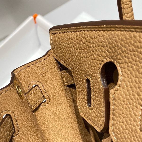 Hermès Birkin 20  Chai Togo Leather Gold Hardware
