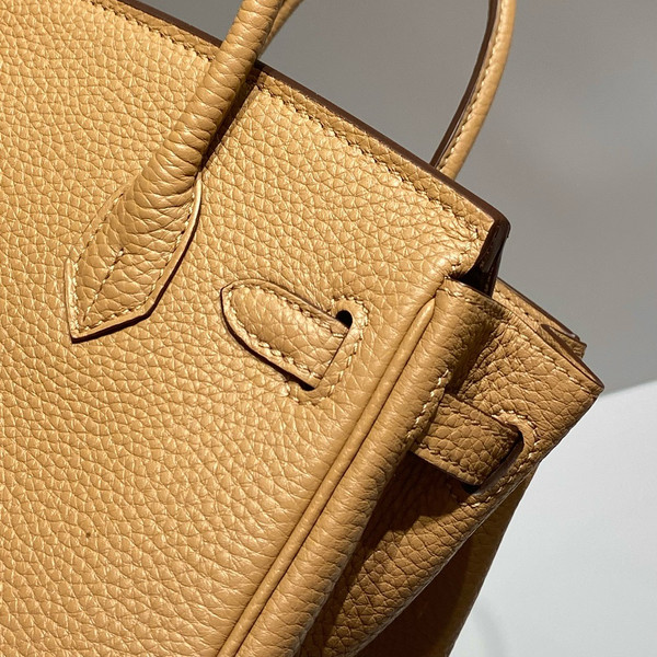 Hermès Birkin 20  Chai Togo Leather Gold Hardware