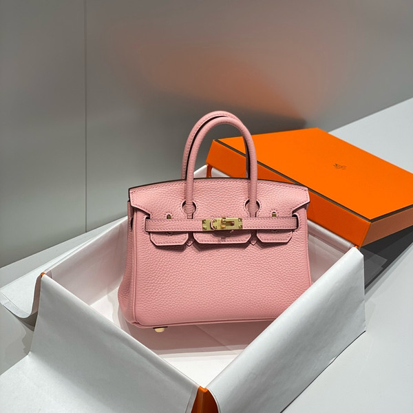 Hermès Birkin 20  Rose Confetti Togo Leather Gold Hardware