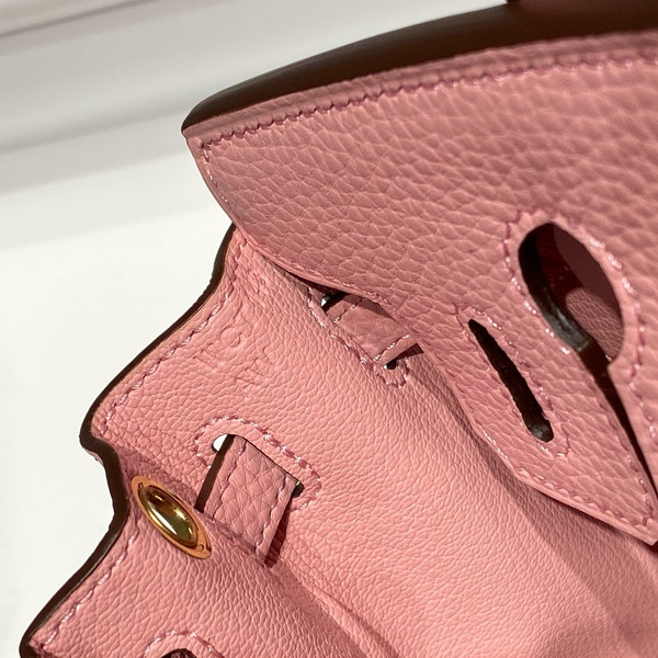 Hermès Birkin 20  Rose Confetti Togo Leather Gold Hardware
