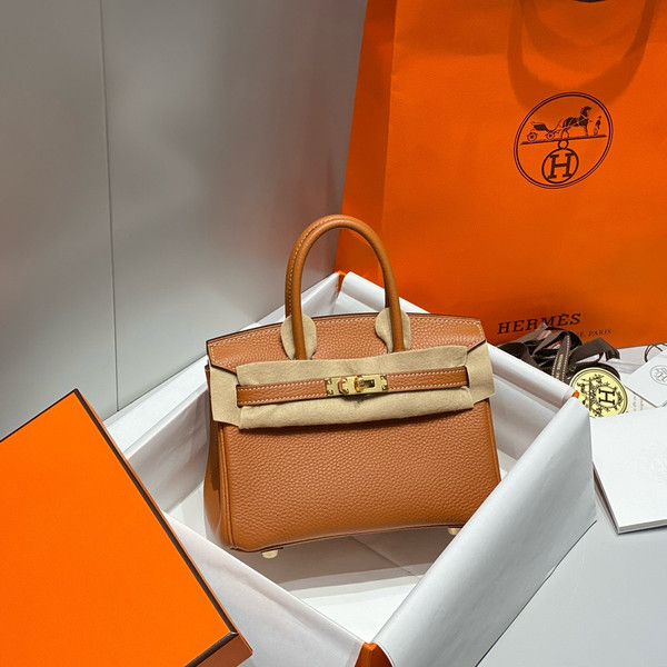 Hermès Birkin 20 Gold Togo Leather Gold Hardware