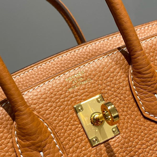 Hermès Birkin 20 Gold Togo Leather Gold Hardware
