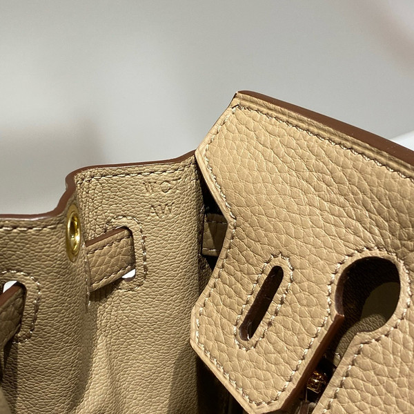 Hermès Birkin 20 Gris Tourterelle Togo Leather Gold Hardware