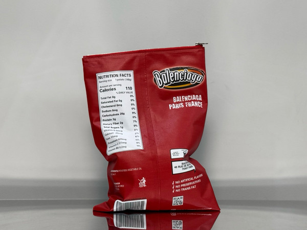 Balenciaga Limited Edition CHIPS BAG IN RED