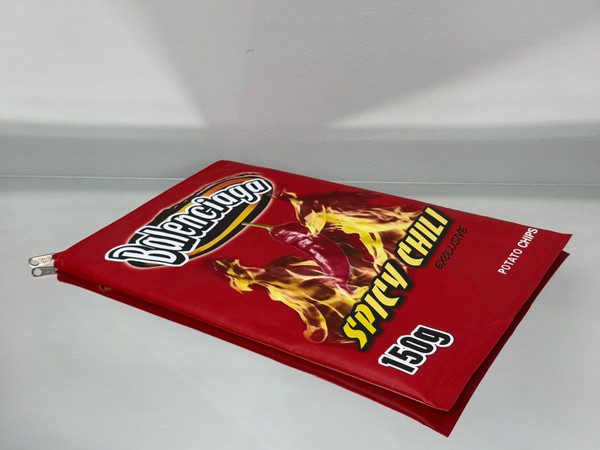 Balenciaga Limited Edition CHIPS BAG IN RED