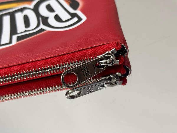 Balenciaga Limited Edition CHIPS BAG IN RED