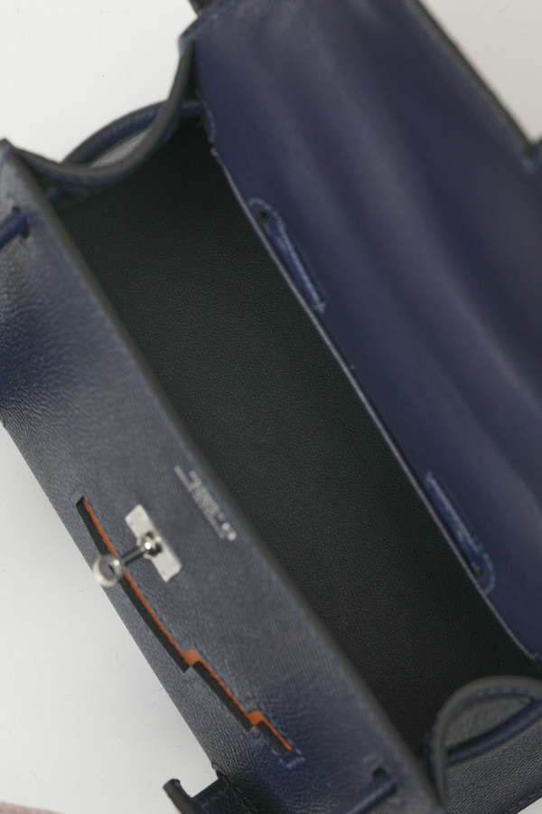 Hermes Kellydole Picto Black Alligator/Swift Leather（Kelly Idole Doll Bag 2022 ）