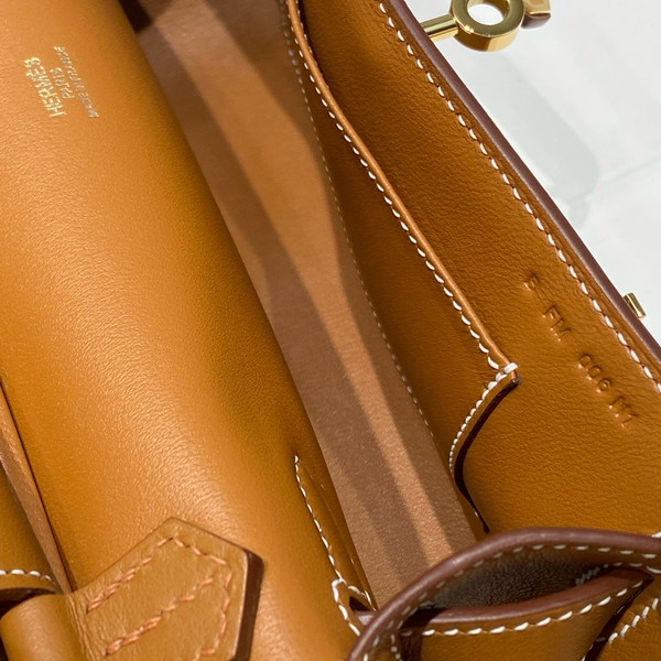 Hermès Jypsiere Mini Gold Swift Gold Hardware