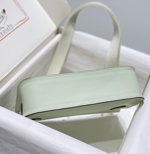 Hermès Jypsiere Mini Vert Frizz Swift Paladium Hardware