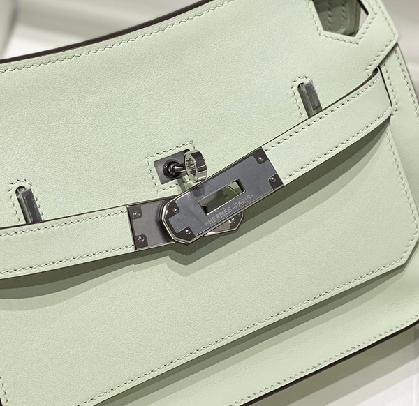Hermès Jypsiere Mini Vert Frizz Swift Paladium Hardware