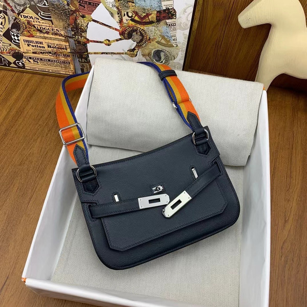 Hermès Special Edition Jypsiere Mini 3Y Caban Swift Palladium Hardware