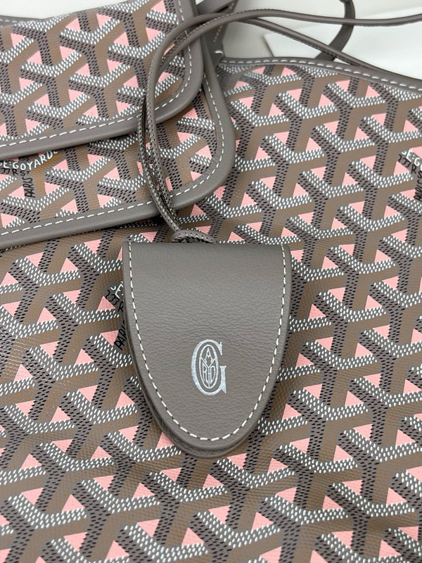 GOYARD 170 years Limited Edition  Goyardine Saint Louis Claire Voie PM Grege Powder Pink