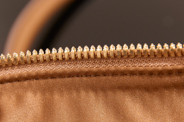 Miu Miu Beau leather bag Cognac
