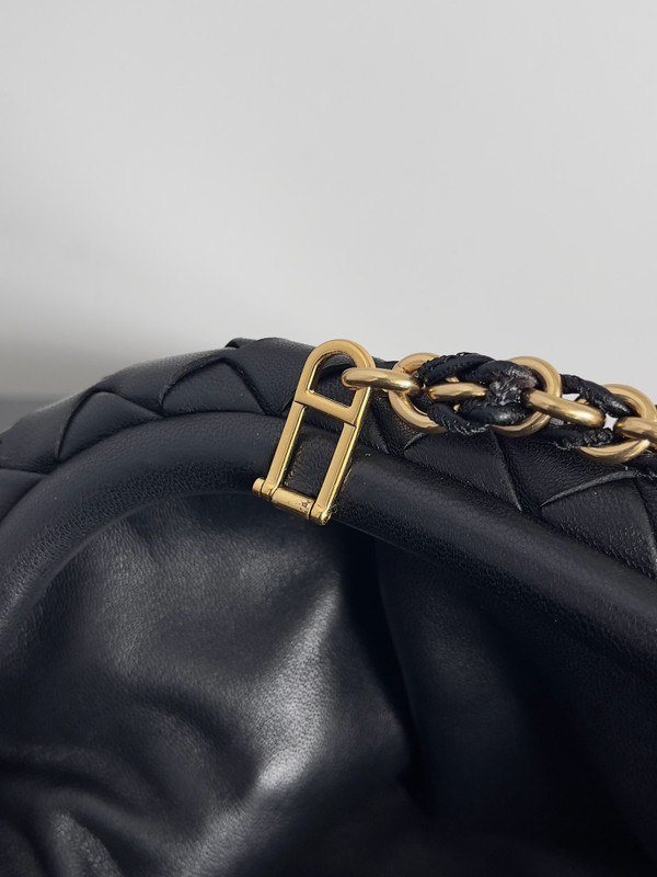 Bottega Veneta Small Lauren 1980 Black
