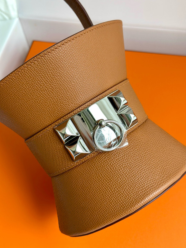 Hermes Mini Medor bag Gold