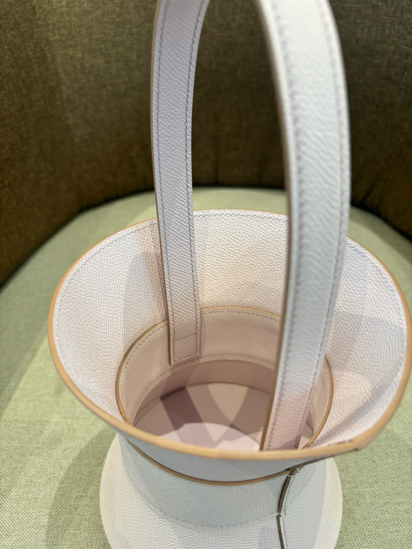 Hermes Mini Medor bag Mauve Pale