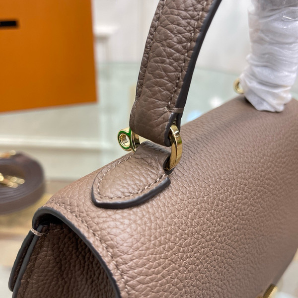 MOYNAT  Taurillon Blush Rejane BB Tourterelle