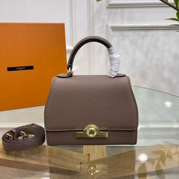 MOYNAT  Taurillon Blush Rejane BB Tourterelle