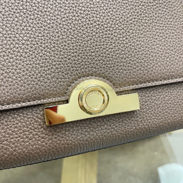 MOYNAT  Taurillon Blush Rejane BB Tourterelle