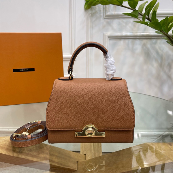 MOYNAT  Taurillon Blush Rejane BB Caramel