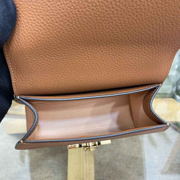 MOYNAT  Taurillon Blush Rejane BB Caramel