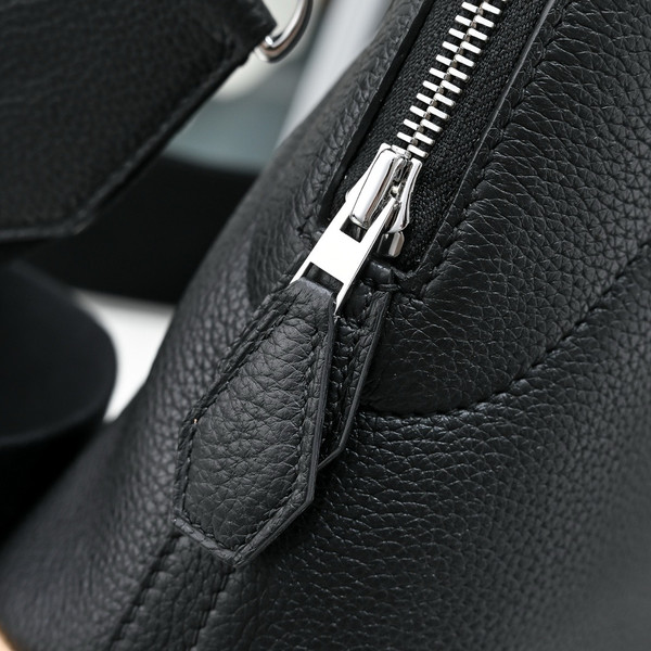 Hermès Bolide Skateboard 31 Black Togo Palladium Hardware