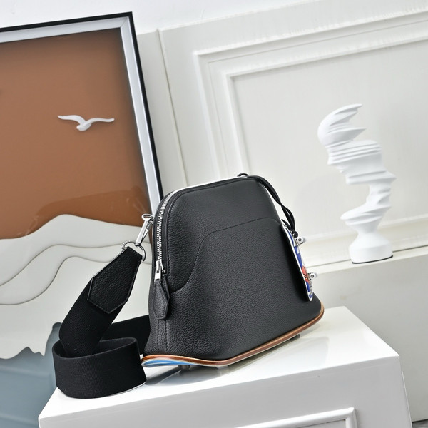 Hermès Bolide Skateboard 31 Black Togo Palladium Hardware
