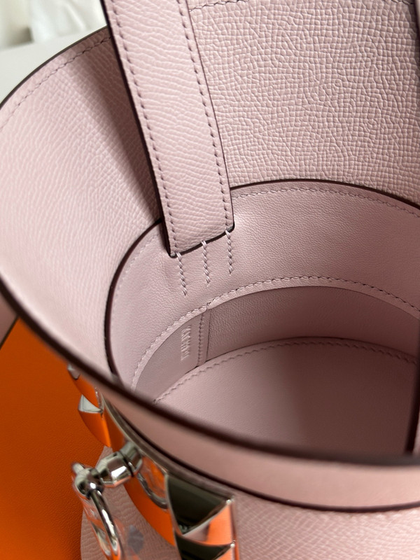 Hermes Mini Medor bag Sakura Pink