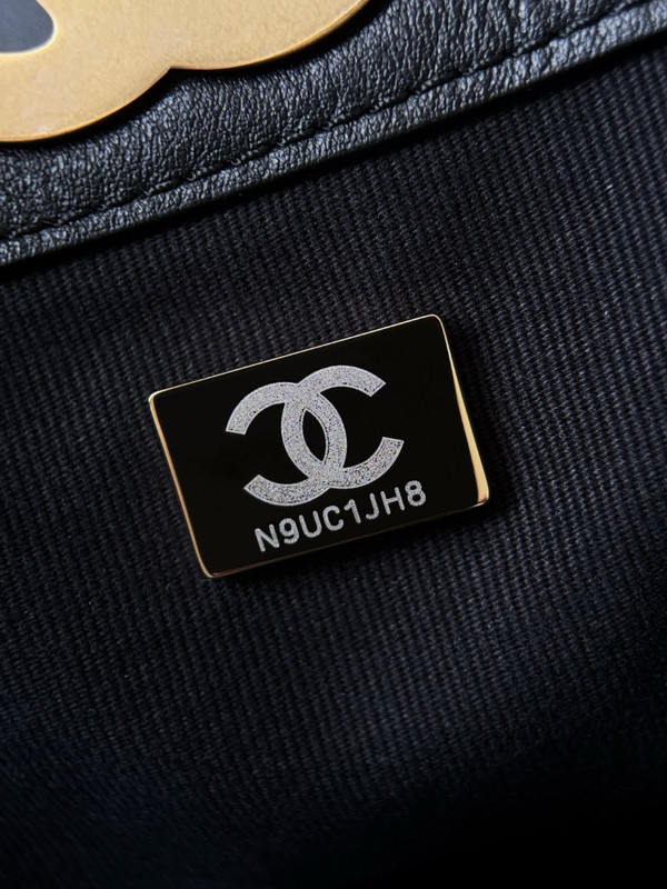 Chanel 2024/25 Métiers d'art Shopping Bag Black