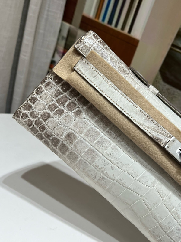 Hermes Himalaya Kelly Cut 31cm Pochette PHW