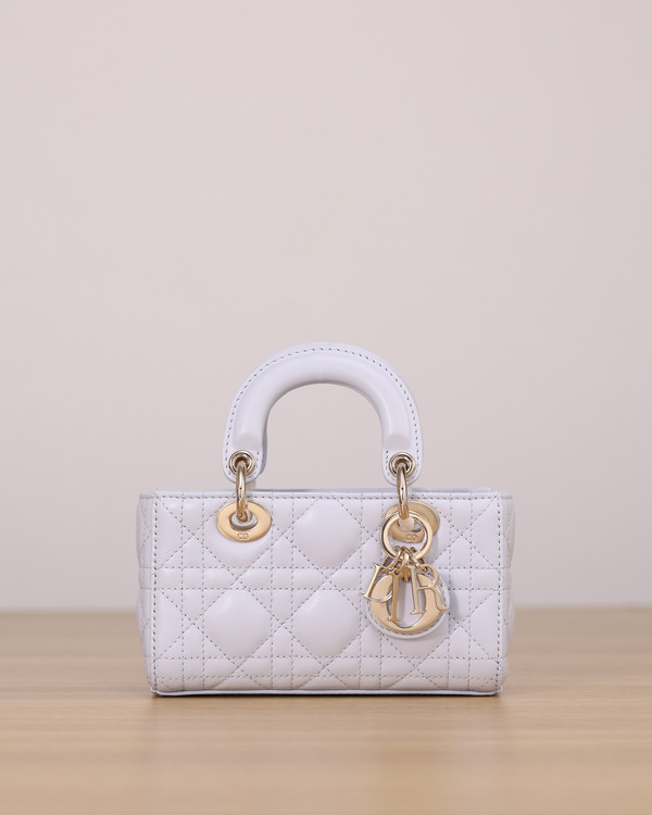 Christian Dior Lady D-Joy Micro Bag Icy Blue