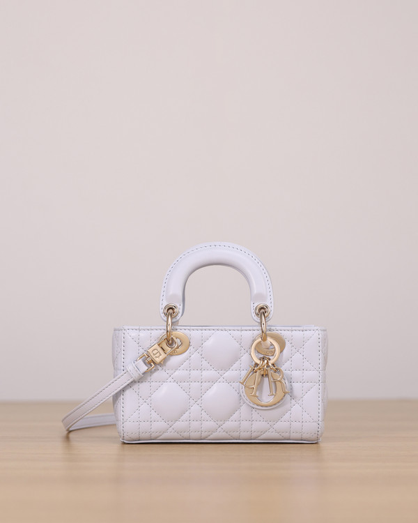 Christian Dior Lady D-Joy Micro Bag Icy Blue