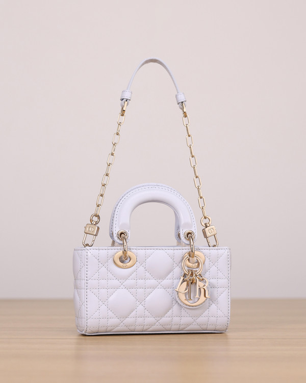 Christian Dior Lady D-Joy Micro Bag Icy Blue