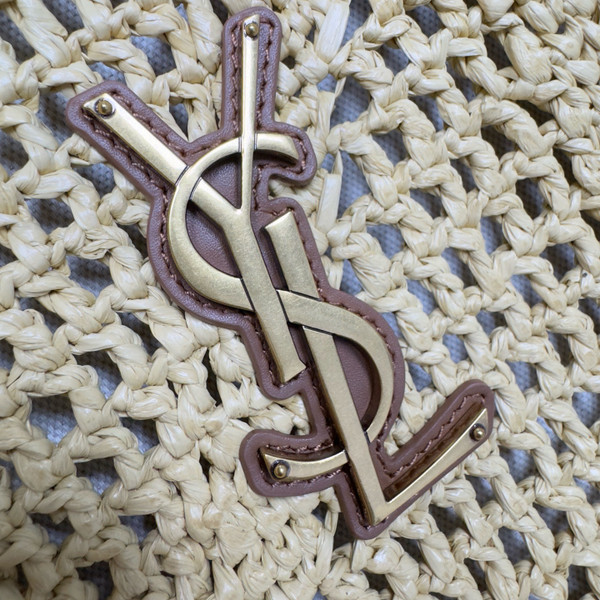 Saint Laurent JAMIE SHOPPING in raffia