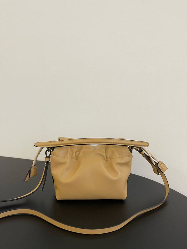 Fendi Mamma Baguette Small Cappucino