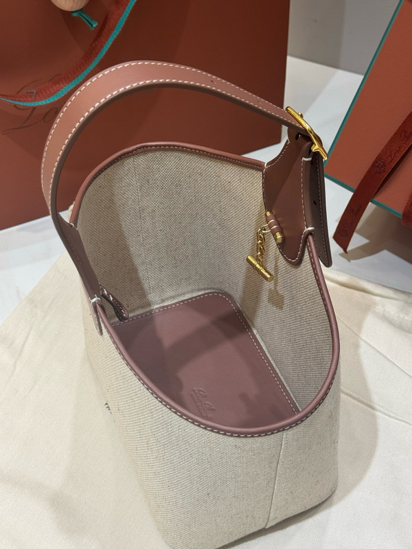 Loro Piana Bobbin Bucket bag  Cotton, Linen