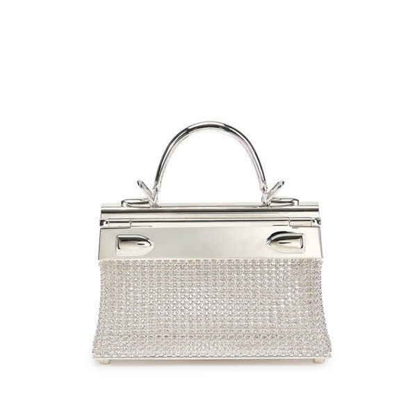 Hermès Limited Edition Sterling Silver Kellymorphose Sac Bijou Kelly Argent