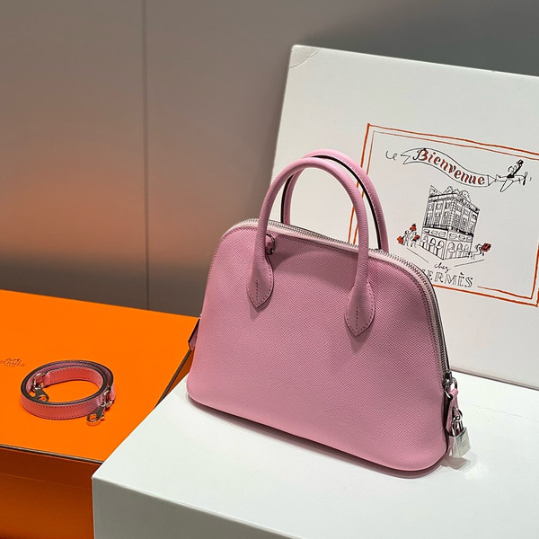 HERMÈS BOLIDE 25 EPSOM MAUVE SYLVESTRE