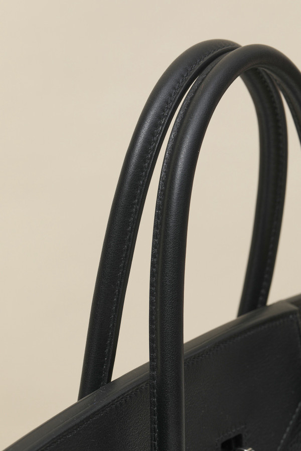 Hermès Birkin en Desordre Black Togo and Swift Palladium Hardware