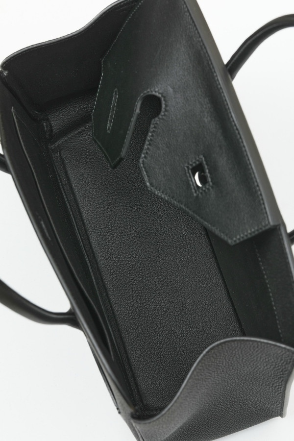 Hermès Birkin en Desordre Black Togo and Swift Palladium Hardware